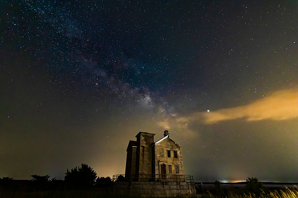 Milky Way and the Old Lighthouse