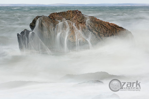 Water on rocks